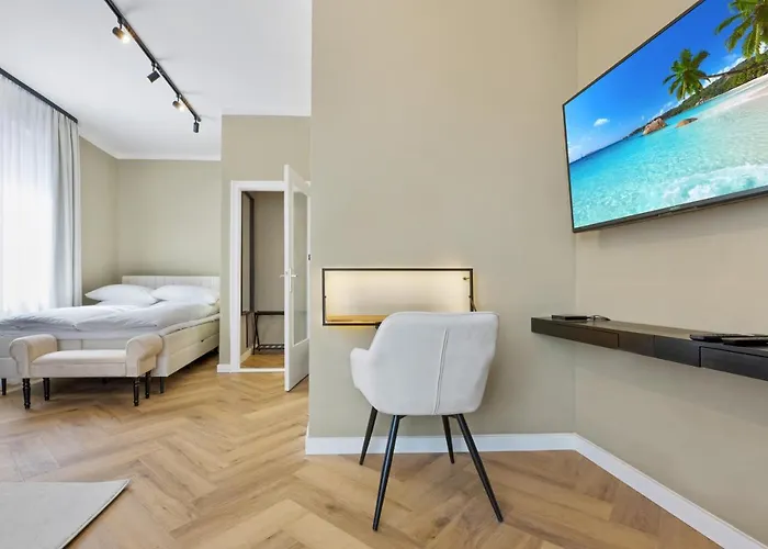 The Shine - Premium Studio-hbf-messe-buergerweide-citygate-oevb Arena Appartement *